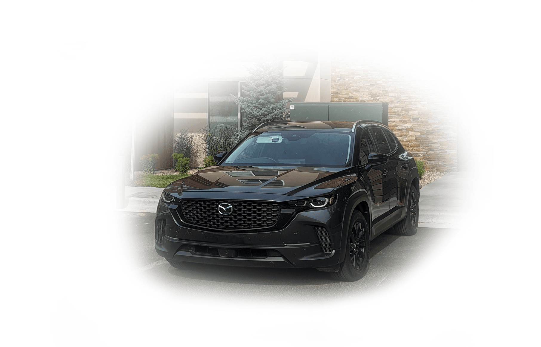 Hand holding car keys