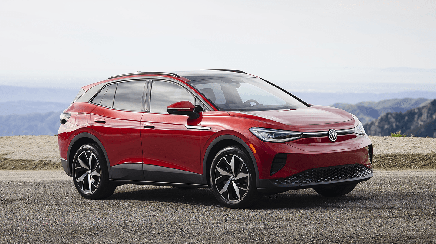 Background with car and mountains